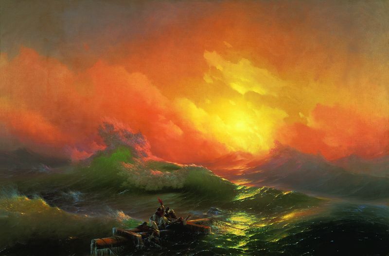 The Ninth Wave, Ivan Aïvazovski, 1876