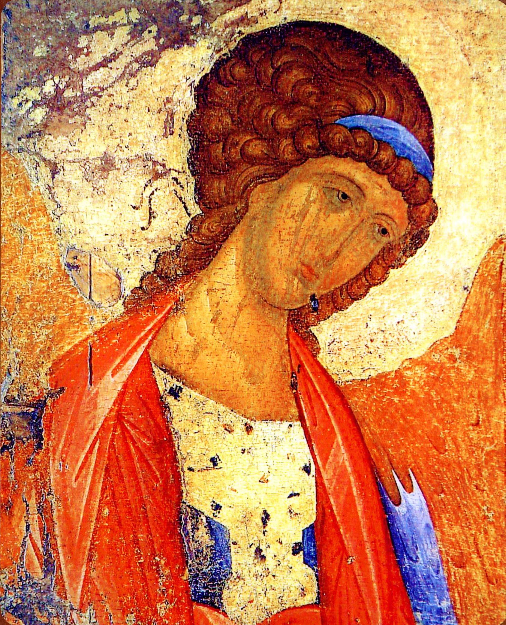 Icône de la Trinité des 3 anges, Andrei Rublev (1370-1430) - Galerie Tretyakov Moscow
